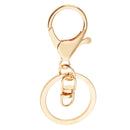 10 Pieces Metal Hook Swivel Snap Lobster Clasps Clips Findings Keychain Keyring DIY Gold