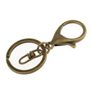 10 Pieces Metal Lanyard Hook Swivel Snap Lobster Clasps Clips Findings Crafts Keychain