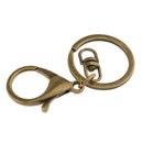 10 Pieces Metal Lanyard Hook Swivel Snap Lobster Clasps Clips Findings Crafts Keychain