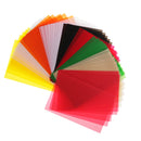 50 Pieces 15x10cm Vellum Coloured Translucent Tracing Papers for DIY Cardmaking