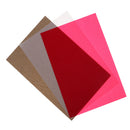 250x  Translucent Tracing Papers for Cardmaking 15x10cm White Colorful