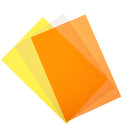 50 Pieces 15x10cm Vellum Coloured Translucent Tracing Papers for DIY Cardmaking