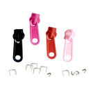 22 Pieces Assorted Colors Fix Zipper Repair Kit Zip Sliders Stops Replacements