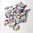 50 Pieces Mixed Lovely Dog Decorative 2 Sewing Holes Wood Scrapbooking Buttons Flatback DIY Craft