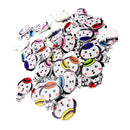 50 Pieces Mixed Lovely Dog Decorative 2 Sewing Holes Wood Scrapbooking Buttons Flatback DIY Craft