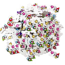 100 Pieces Wooden Mini Rabit Buttons 25mmx15mm Scrapbooking Crafting Sewing Decoration DIY Surprising