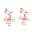 10 Pieces Rhinestone Button Pearl Gems Flower Crystal Craft Scrapbooking Decor