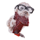Cute Dog with Scarf Patch Iron on Embroidered Animal Patch Sew on Applique for Jeans Bag
