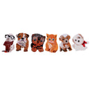 6pcs/Set Cute Dog Cat Appliue Embroidery Patches Animal Patches for Clothing Garment Decoration