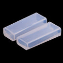 2 Pieces Clear Rectangle Silicone Mold DIY Resin Jewelry Pendant Necklace Molds