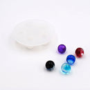 2 Piece Assorted Shape DIY Silicone Pendant Mold Mould for Resin Jewelry Making Craft