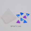 2 Piece Assorted Shape DIY Silicone Pendant Mold Mould for Resin Jewelry Making Craft