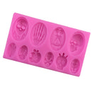 Silicone Fondant Cake Mold Sugarcraft Decorating Mould Tools Skeleton Ghost