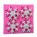 Silicone Fondant Cake Mold Sugarcraft Cake Decorating Mould Tools Snowflake
