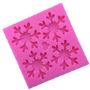 Silicone Fondant Cake Mold Sugarcraft Cake Decorating Mould Tools Snowflake