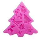 Silicone Fondant Cake Sugarcraft Cake Decorating Mould Tool For Christmas