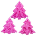 Silicone Fondant Cake Sugarcraft Cake Decorating Mould Tool For Christmas