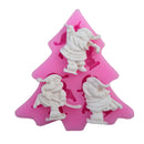Silicone Fondant Cake Sugarcraft Cake Decorating Mould Tool For Christmas