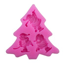 Silicone Fondant Cake Sugarcraft Cake Decorating Mould Tool For Christmas