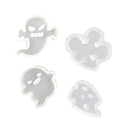 4 Pieces/Set Cute Silicone Pendant Mold Resin Casting Jewelry Mold for DIY Craft