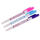 3 Pieces Double Head Air Water Erasable Pen Water Soluble Pens Marking Pen Disappearing Ink Tailor Pens for Cloth