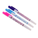 3 Pieces Double Head Air Water Erasable Pen Water Soluble Pens Marking Pen Disappearing Ink Tailor Pens for Cloth