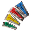 11 Pieces Fabric Bias Tape Maker Kit for Sewing Quilting Awl and Adjustable Binder Foot Pin Awl Clip in Case