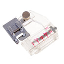 11 Pieces Fabric Bias Tape Maker Kit for Sewing Quilting Awl and Adjustable Binder Foot Pin Awl Clip in Case