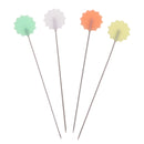 50 Pieces/Lot 4cm Boxed Sewing Accessories Patchwork Pins Straight Pins Flower Flat Head Pins Needle Craft DIY Tools