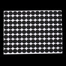 5xSheet Rubber Based EVA Pads Self Adhesive Furniture Anti-Skid Protectors