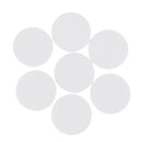 50 Piece 1.2 Inch White Adhesive Felt Furniture Pads Floor Wall Chair Anti Scratch