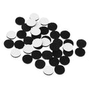 100 Pieces Furniture Protector Anti-Skid Self Adhesive Gridding Rubber Pad Black