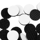 100 Pieces Furniture Protector Anti-Skid Self Adhesive Gridding Rubber Pad Black