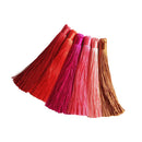 6 Pieces Small Silky Tassels Trim for Sewing Craft Scrapbooking Card Making