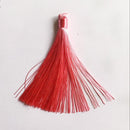 6 Pieces Small Silky Tassels Trim for Sewing Craft Scrapbooking Card Making