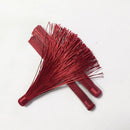 6 Pieces Small Silky Tassels Trim for Sewing Craft Scrapbooking Card Making