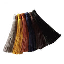 6 Pieces Small Silky Tassels Trim for Sewing Craft Scrapbooking Card Making
