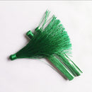 6 Pieces Small Silky Tassels Trim for Sewing Craft Scrapbooking Card Making