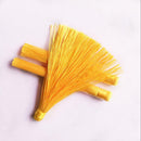 6 Pieces Small Silky Tassels Trim for Sewing Craft Scrapbooking Card Making
