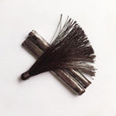 6 Pieces Small Silky Tassels Trim for Sewing Craft Scrapbooking Card Making