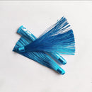 6 Pieces Small Silky Tassels Trim for Sewing Craft Scrapbooking Card Making