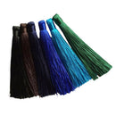 6 Pieces Small Silky Tassels Trim for Sewing Craft Scrapbooking Card Making