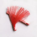 6 Pieces Small Silky Tassels Trim for Sewing Craft Scrapbooking Card Making