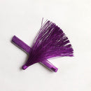 6 Pieces Small Silky Tassels Trim for Sewing Craft Scrapbooking Card Making