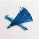 6 Pieces Small Silky Tassels Trim for Sewing Craft Scrapbooking Card Making