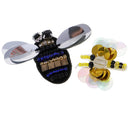 4 Styles Bee Dragonfly Sequins Crystal Patch Embroidered Applique Beaded Patches Sewing on Clothes Bags Decoration DIY