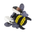5 Pieces/Set Vintage Rhinestone Dragonfly Bee Insect Beaded Applique Patches DIY