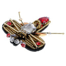 Bees Sequins Rhinestones Bead brooch Patches Applique Sew on Clothes Shoes Bags Decoration Patch DIY Craft