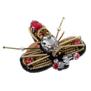 Bees Sequins Rhinestones Bead brooch Patches Applique Sew on Clothes Shoes Bags Decoration Patch DIY Craft