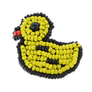 3 Pieces/Set Embroidery Rhinestone Beaded Patch Duck Dragonfly Patches Cloth Garment Decoration